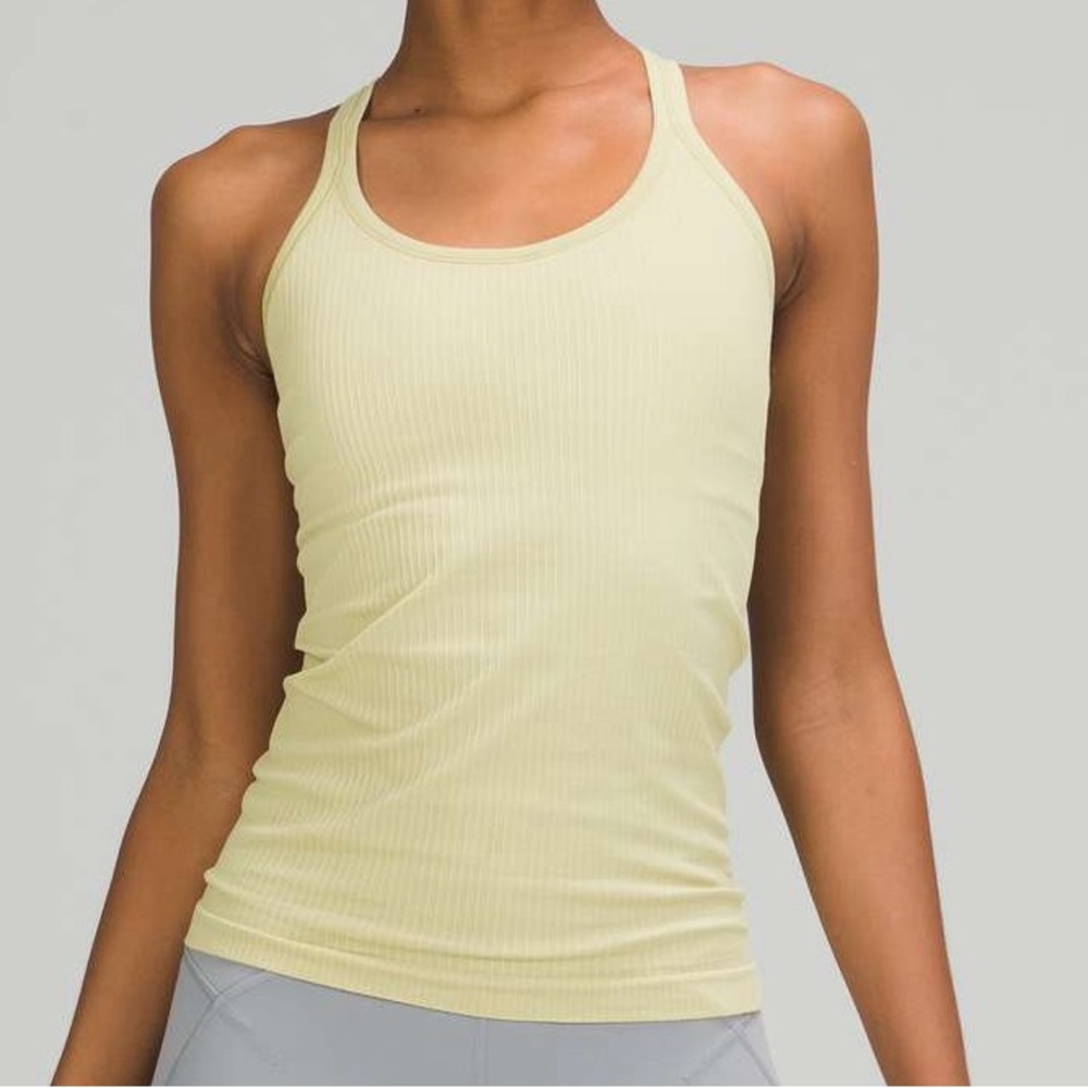 Yellow Ebb to Street Lululemon Top